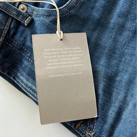 Everlane • NWT Mid Rise Skinny Classic Blue Ankle Jeans - Picture 6 of 10